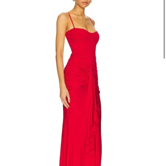 Lovers + Friends Red Maxi Dress - Picture 2 of 5